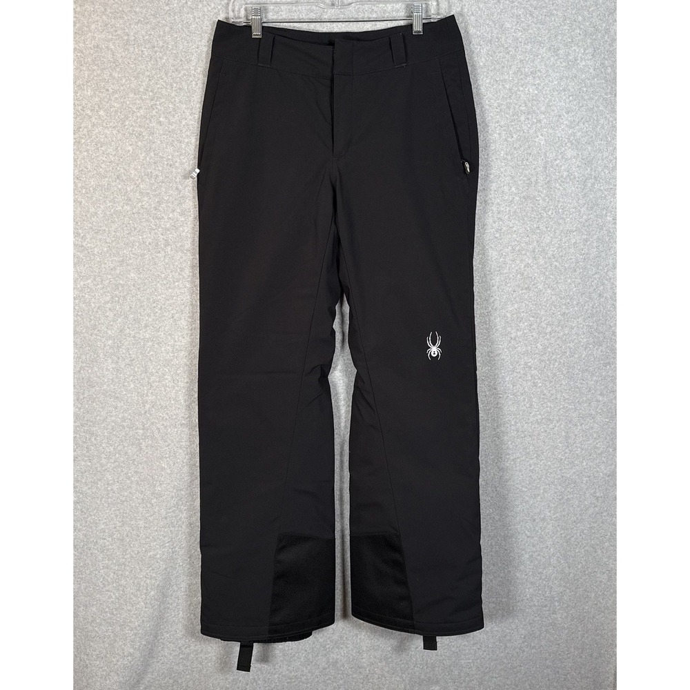 Spyder Snowboard Pants Womens Small Black Athletic Fit Ski